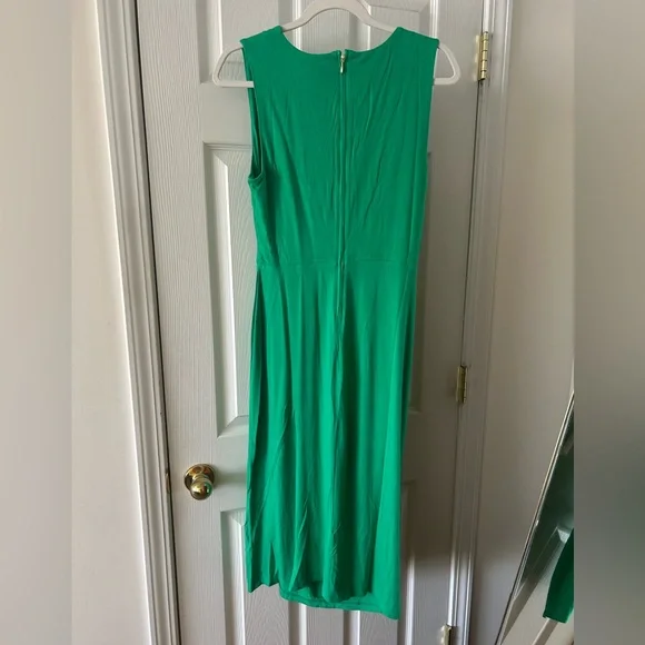 Lilly Pulitzer Vibrant Green Jersey Midi Dress - Picture 3 of 6